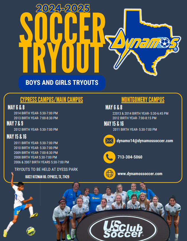 24 25 Tryout Flyer